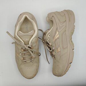Vionic womens 8.5 Walker Shoes Classic Taupe Beige